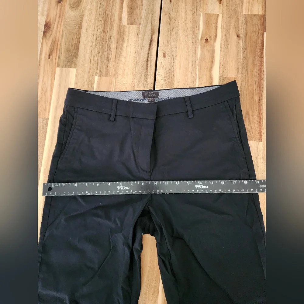 J. Jill Wearever Collection Pants Women's Black Woven Trousers 12 petite NWT - Picture 10 of 12